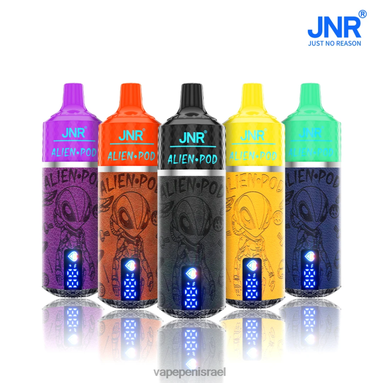 Vape Israel - JNR Alien תַרמִיל טעמים שונים 8XB6D1