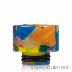 חד פעמי Vape Israel 510 Widebore שרף טיפ קצה קשת בענן