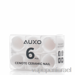 חד פעמי Vape Israel Auxo Cenote ציפורניים חד פעמיות קרמיקה