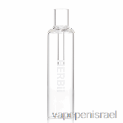 חד פעמי Vape Israel Dazzleaf Herbii זכוכית שקופה להחלפה