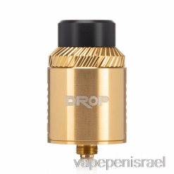 חד פעמי Vape Israel Digiflavor Drop V1.5 24 מ"מ Rda זהב