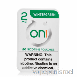 חד פעמי Vape Israel On! שקיות ניקוטין - Wintergreen 2mg