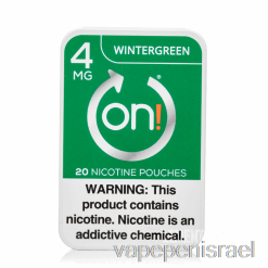 חד פעמי Vape Israel On! שקיות ניקוטין - Wintergreen 4mg