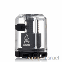 חד פעמי Vape Israel Thunderhead Creations Blaze Bridge Boro Tank כסוף שחור