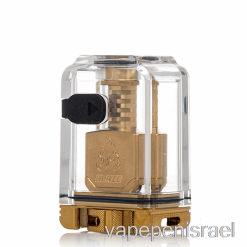חד פעמי Vape Israel Thunderhead Creations Blaze Bridge Boro Tank Gold
