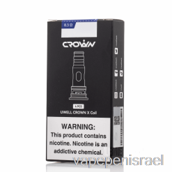 חד פעמי Vape Israel Uwell Crown X סלילים חלופיים 0.3ohm כתר X סלילים