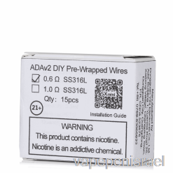 חד פעמי Vape Israel Yihi Sxmini Ada V2 חוטי עשה זאת בעצמם עטופים מראש 0.6 אוהם סלילים