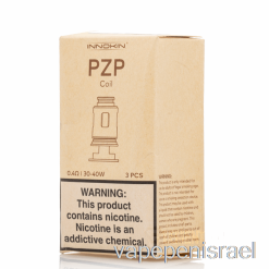 סלילי החלפה של Vape Israel Innokin Pzp 0.4ohm סלילי Pzp