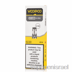 סלילי חלופי Vape Israel Voopoo Pnp-x חד פעמי 0.15ohm סלילי Pnp-x