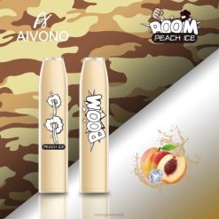 Disposable Vape Israel - Aivono AIM BOOM 600 P4D26362 קרח אפרסק