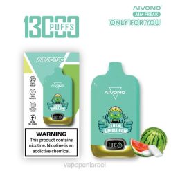 Disposable Vape Israel - Aivono AIM FREAK 13000 P4D26247 מסטיק שופע
