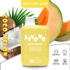 Disposable Vape Israel - Aivono AIM PUFF STAR 6500 P4D26297 cocomelon