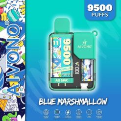 Disposable Vape Israel - Aivono AIM TANK 9500 P4D2642 מרשמלו כחול