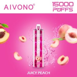 Disposable Vape Israel - Aivono FATMAN 15,000 P4D2617 אפרסק עסיסי