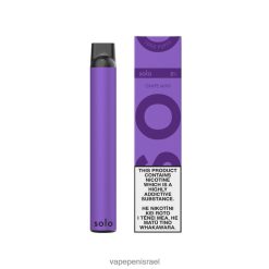 Disposable Vape Israel - Solo ואפי חד פעמי מנטה ענבים 2RHF867