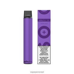 Disposable Vape Israel - Solo Plus ואפי חד פעמי מנטה ענבים 2RHF8627