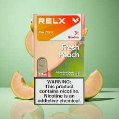RELX Pod Pro 2 600 פאפים אפרסק טרי Israel vake מכיל ניקוטין 3%