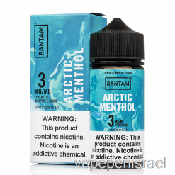 Vape חד פעמי ישראל ארקטי מנטול - בנטאם Vape - 100 מ"ל 3 מ"ג