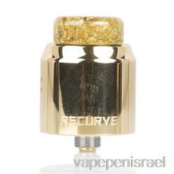 Vape חד פעמי ישראל Wotofo X Mike Vapes Recurve כפול 24 מ"מ Rda זהב