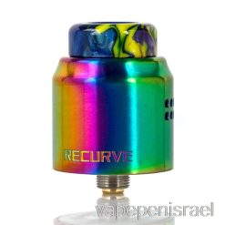 Vape חד פעמי ישראל Wotofo X Mike Vapes Recurve כפול 24mm Rda Rainbow