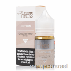 Vape Israel חד פעמי תערובת קובנית - נוזל אלקטרוני מלח Nkd100 - 30 מ"ל 35 מ"ג