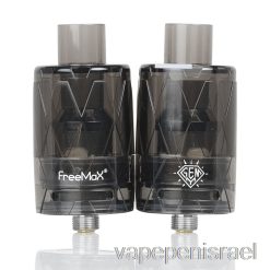 Vape Israel חד פעמי Freemax Gemm מיכל חד פעמי 0.12ohm G1 Ss316l - שחור