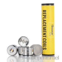 Vape Israel חד פעמי Ijoy טורנדו ננו חלופי סלילים וסיפונים טורנדו ננו Rta סיפון