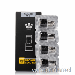 Vape Israel חד פעמי Uwell Crown M סלילים חלופיים 0.6ohm Crown M סלילים