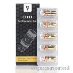 Vape Israel Vaporesso Ccell סלילי חלופי קרמיים חד פעמיים 0.5ohm Ss316l
