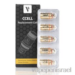 Vape Israel Vaporesso חד פעמי סלילי חלופי קרמיקה Ccell 0.9ohm Kanthal